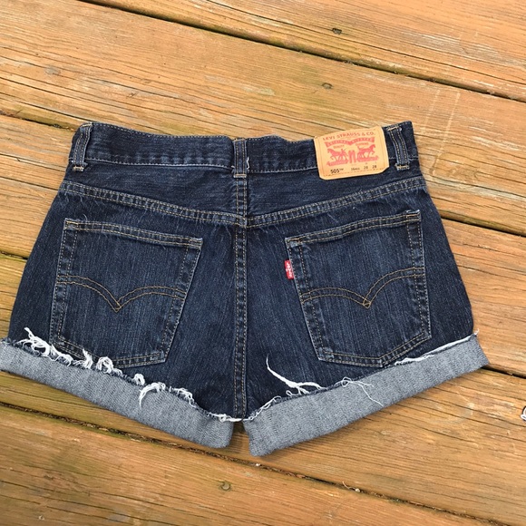 SOLD Levi cutoffs - Picture 3 of 3